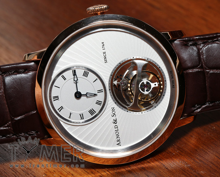 توربیلون فوق باریک آرنولد و پسر ساعت مچی گران قیمت 2014 2013 سبک لوکس "Arnold & Son UTTE "Ultra-Thin-Tourbillon